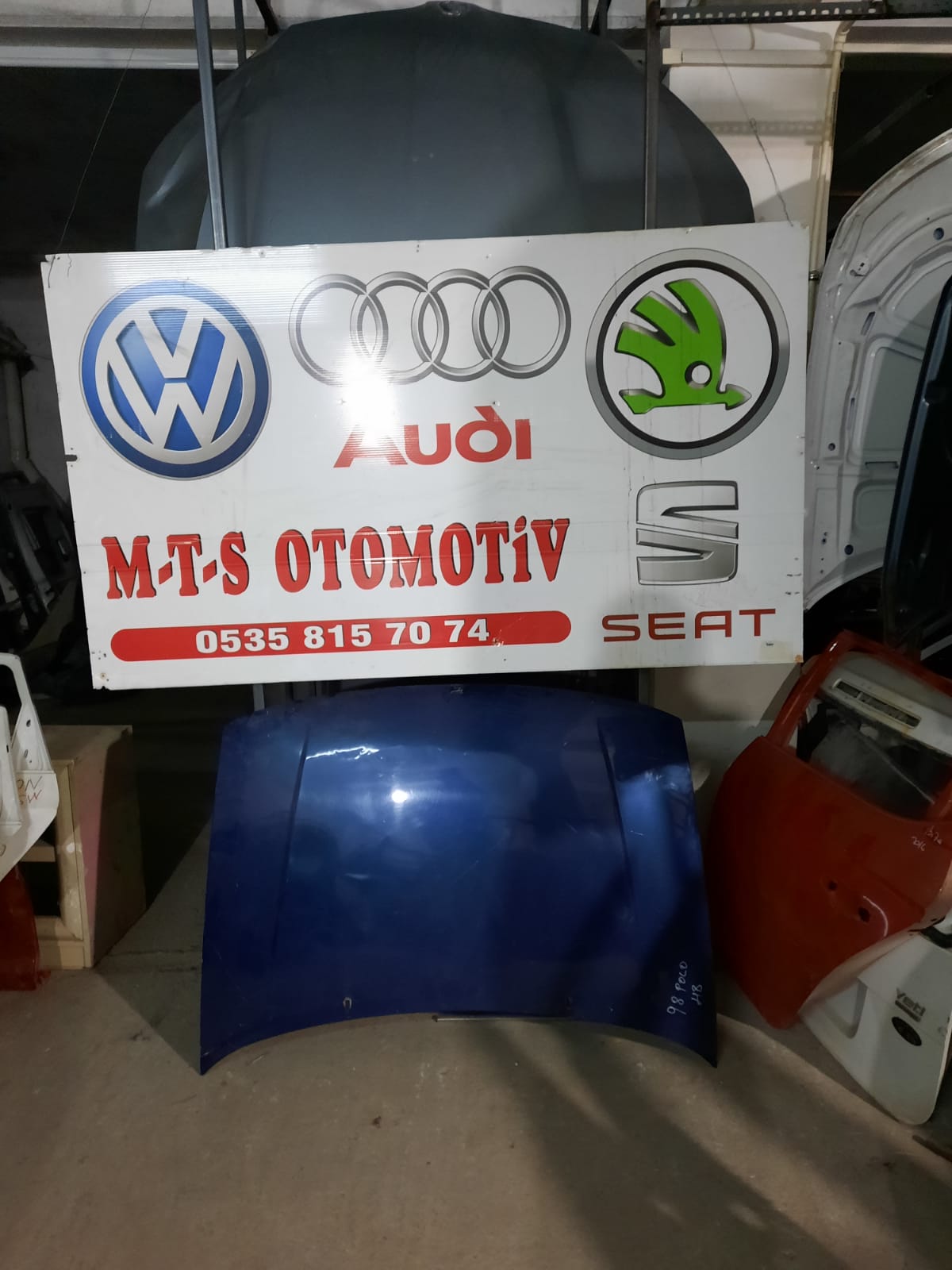 Volkswagen polo 1996-2001 polo motor kaputu